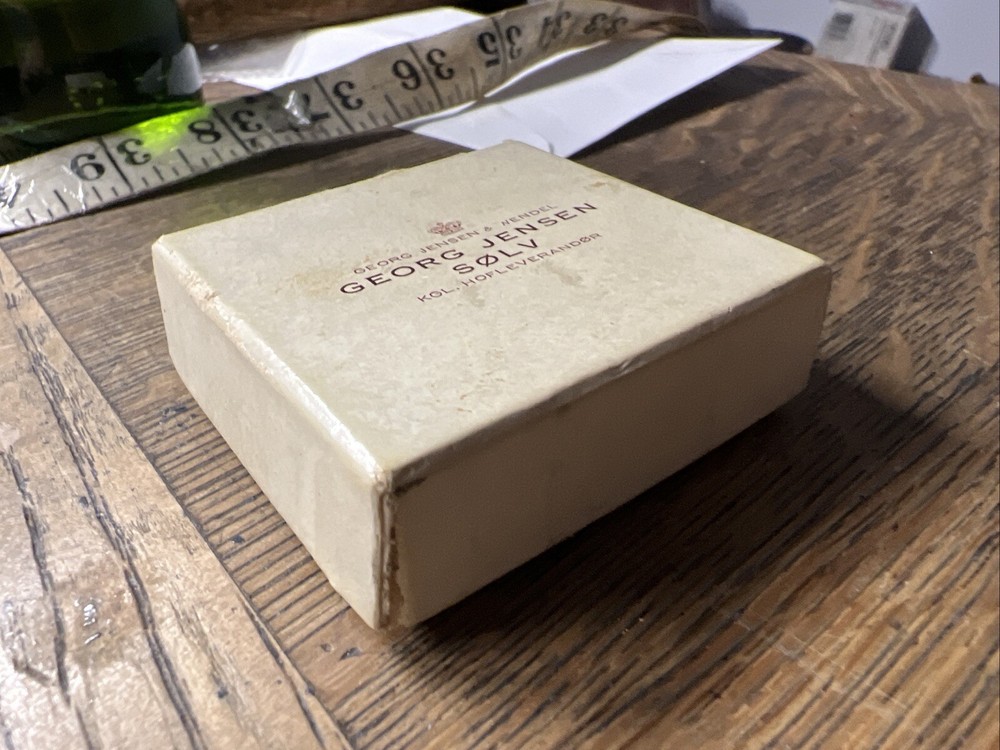 Original Georg Jensen Solv & Wendel Box
