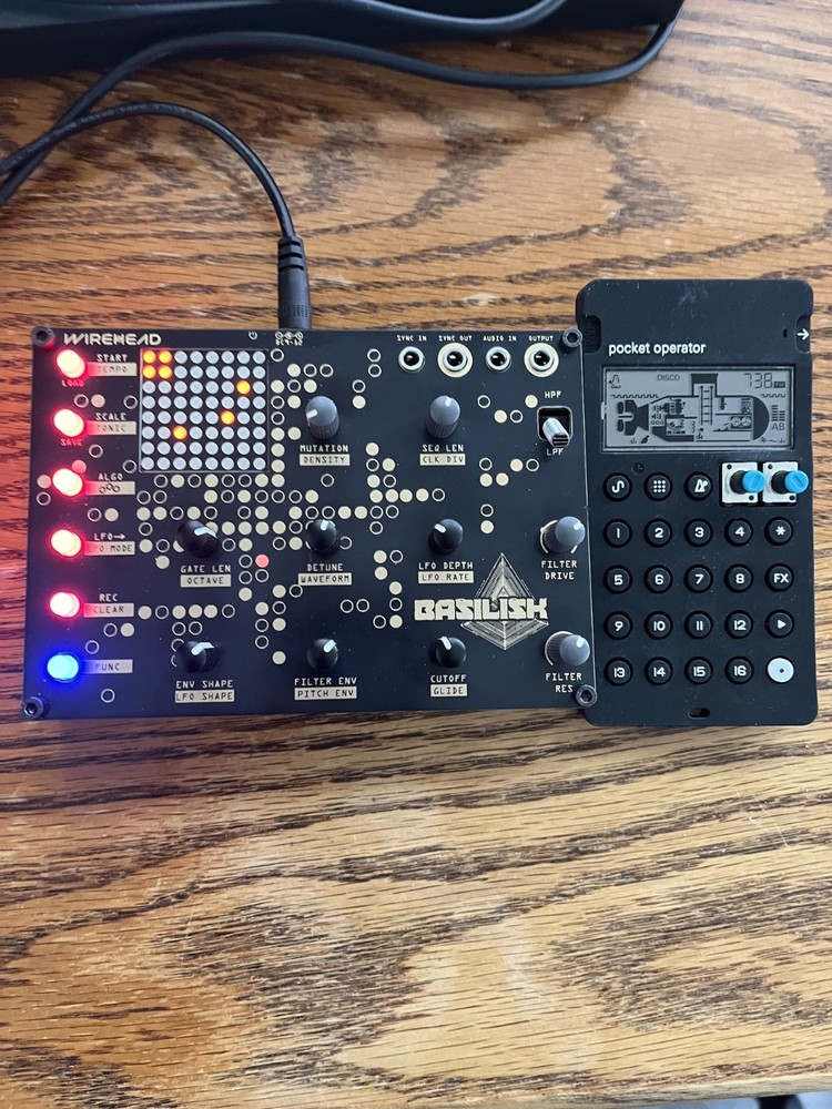 Wirehead Basilisk and bonus free Pocket Operator