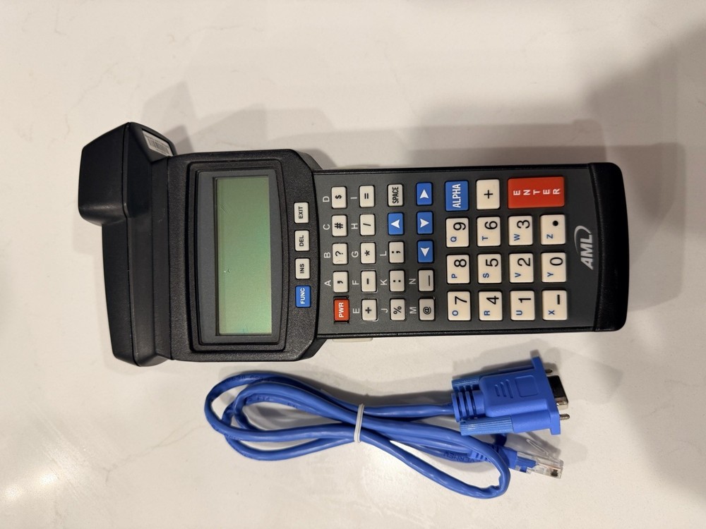 AML M5000 / M5000 american microsystems inventory barcode scanner Tested