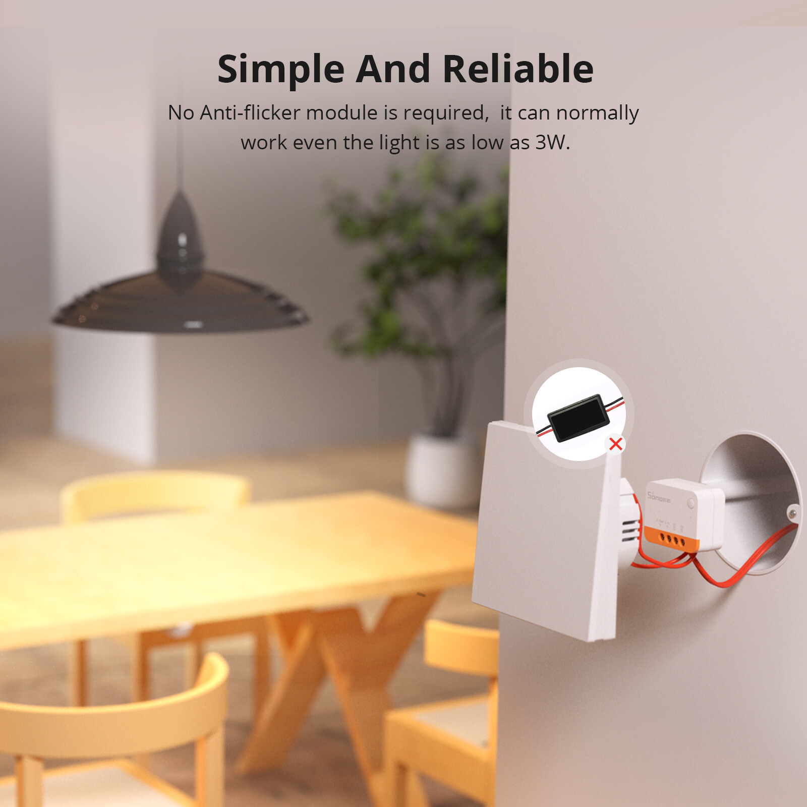 SONOFF ZBMINI L2 Zigbee Switch No Neutral Wire Required Smart Home 2 Way Module