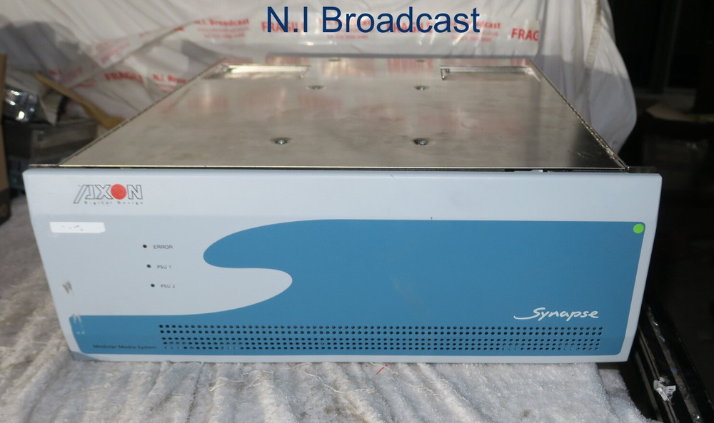 Axon synapse frame with Audio DAs, de embedders