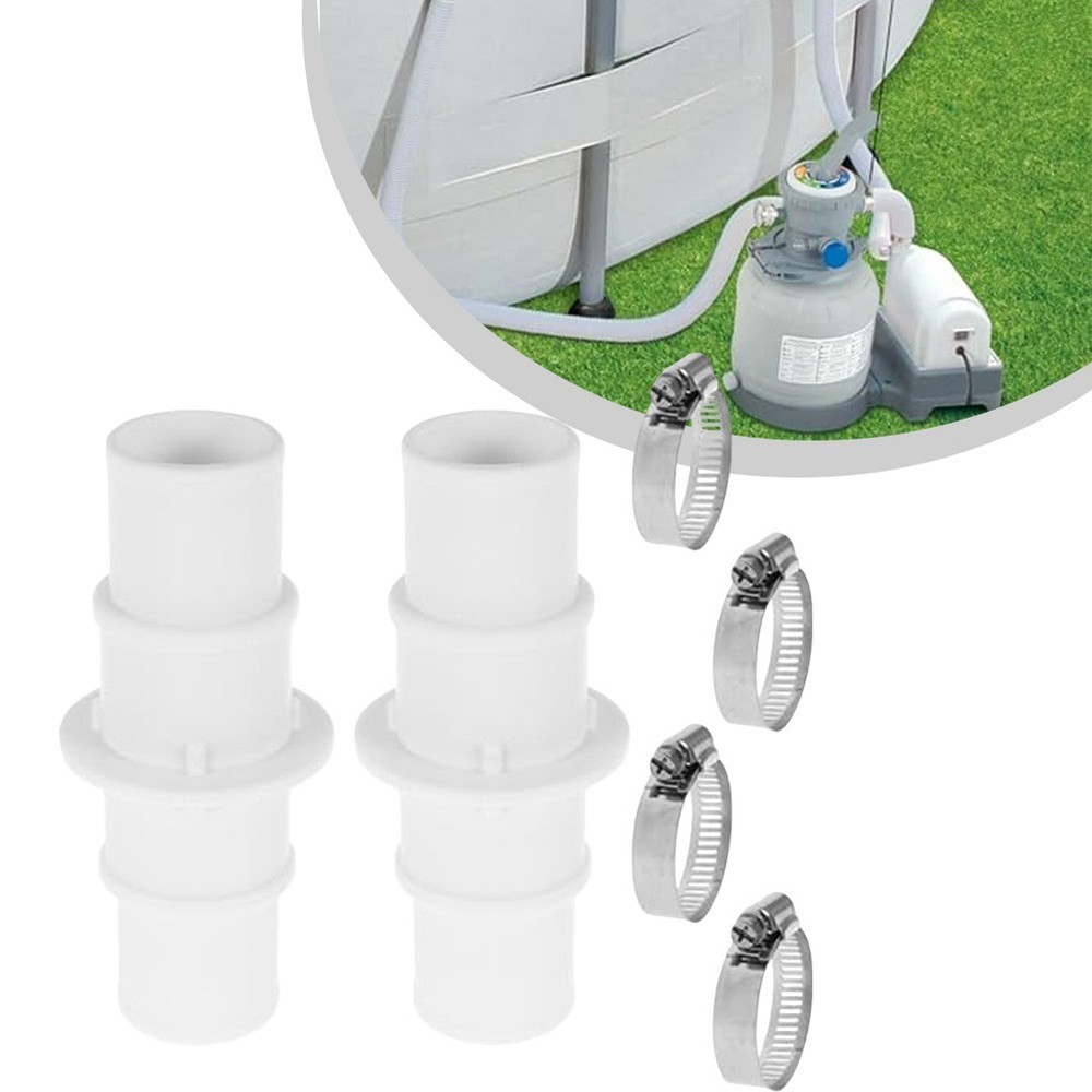 Pool Hose Connectors Set for Efficient Connection to Various Equipment