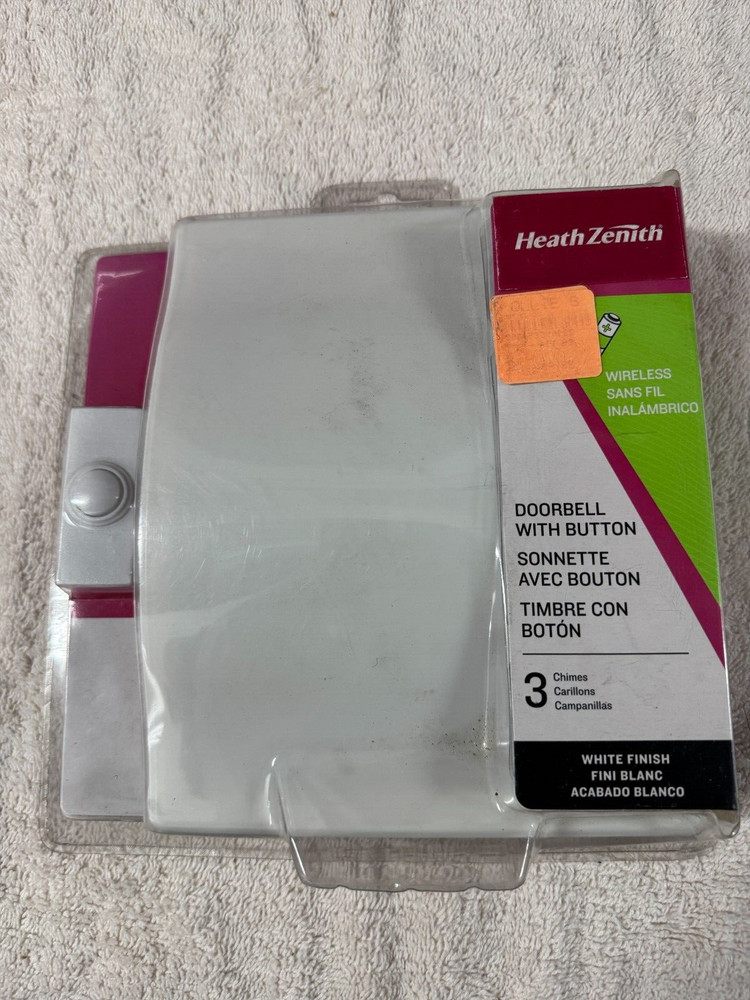 Heath Zenith Doorbell with Button - NEW!!!!