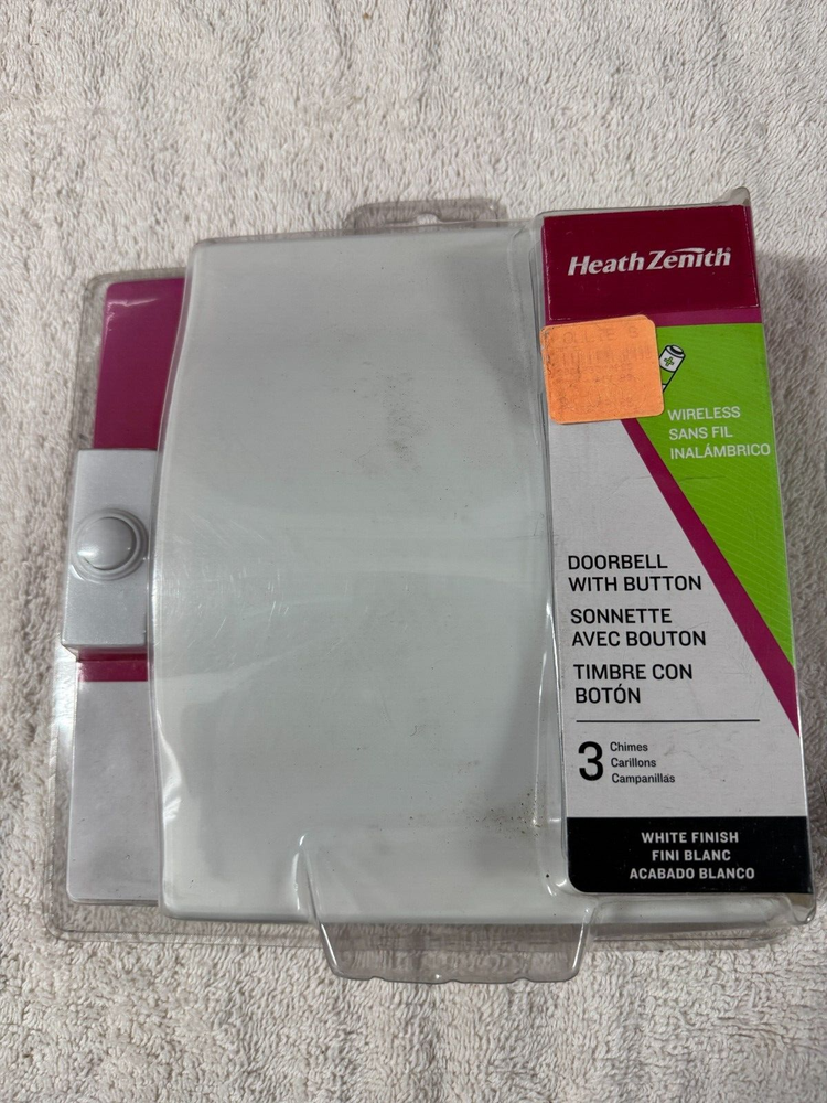 Heath Zenith Doorbell with Button - NEW!!!!