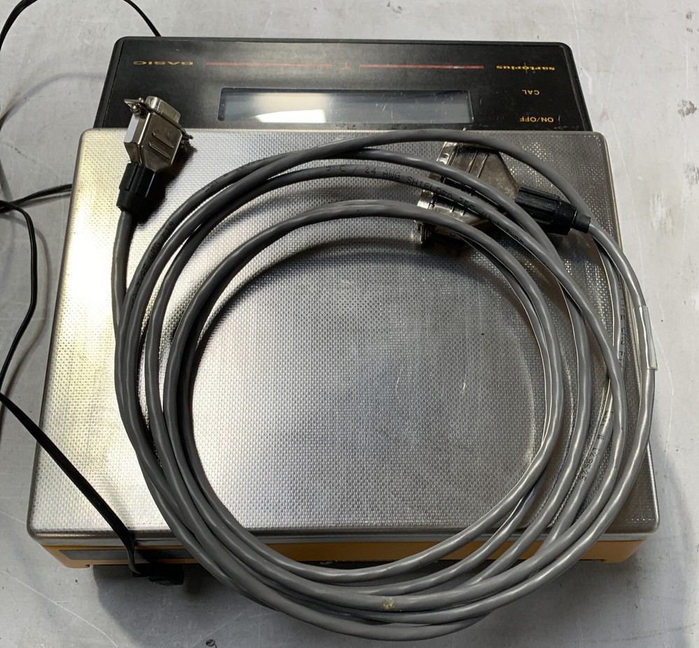 Sartorius Analytical Balance Scale Braun Basic B6100 Tested with AC ADAPTER