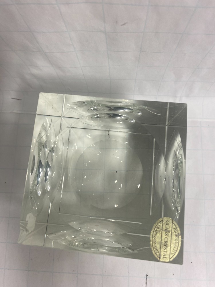 crystal Globe in a Cube