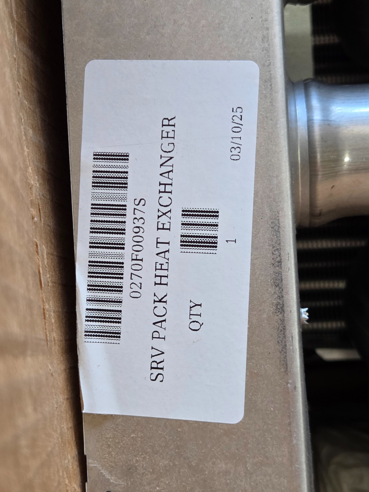 Amana-Goodman 0257F20090S Heat Exchanger Assy 1/2" NPT Steel