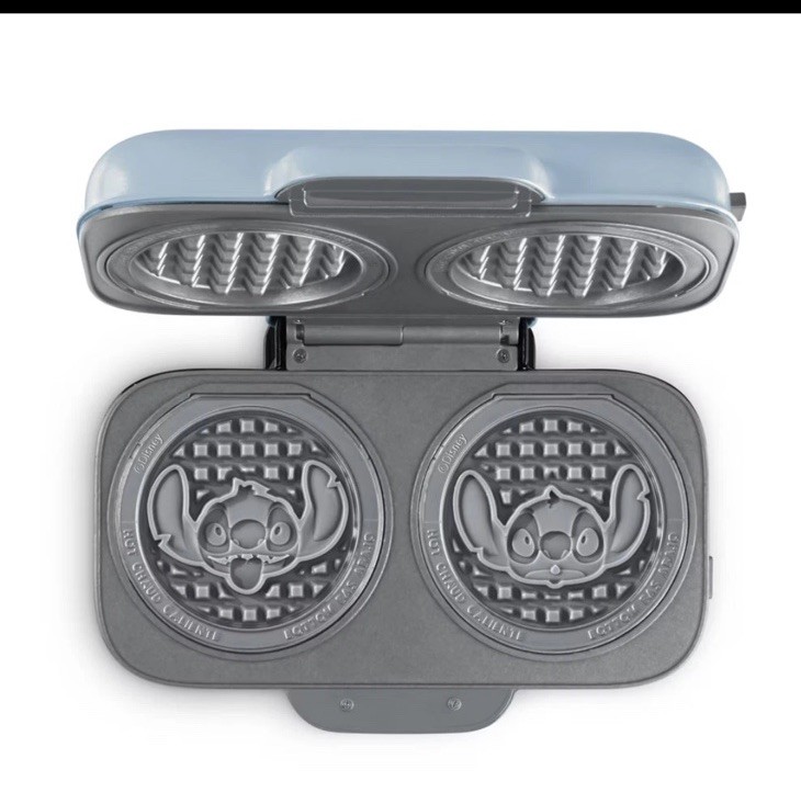 Disney Dash Stitch MultiMaker Double Waffle Maker System Stitch New