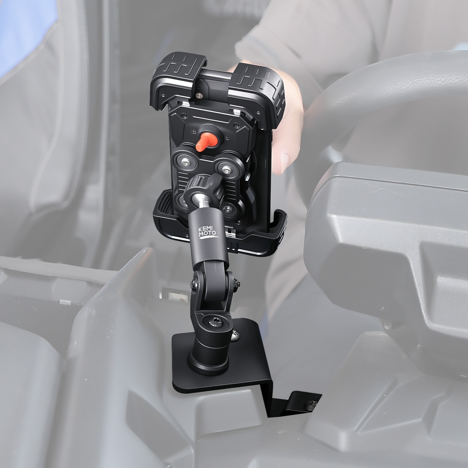 For Can-Am Maverick X3 2017-2025 Upgraded UTV X3 Phone Mount Cell Phone Holder