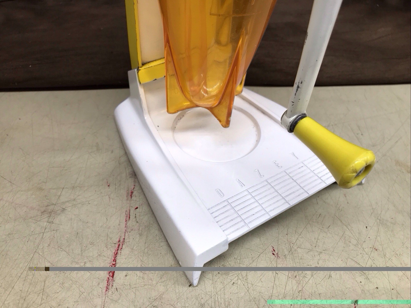 Vintage 1950's Dazey Rocket Ice Crusher Model 160 Stand W/ Wall Bracket