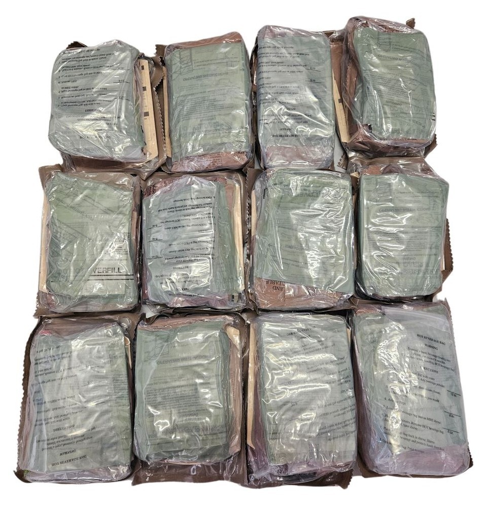 Authentic 2026 Inspection MREs - Case A, B or Both! Military Meals Ready To Eat