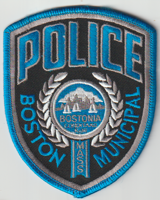 Boston MA Municipal non shield shape patch