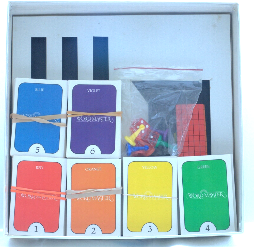 Word Master Game American Educational Board Game Complete 1977