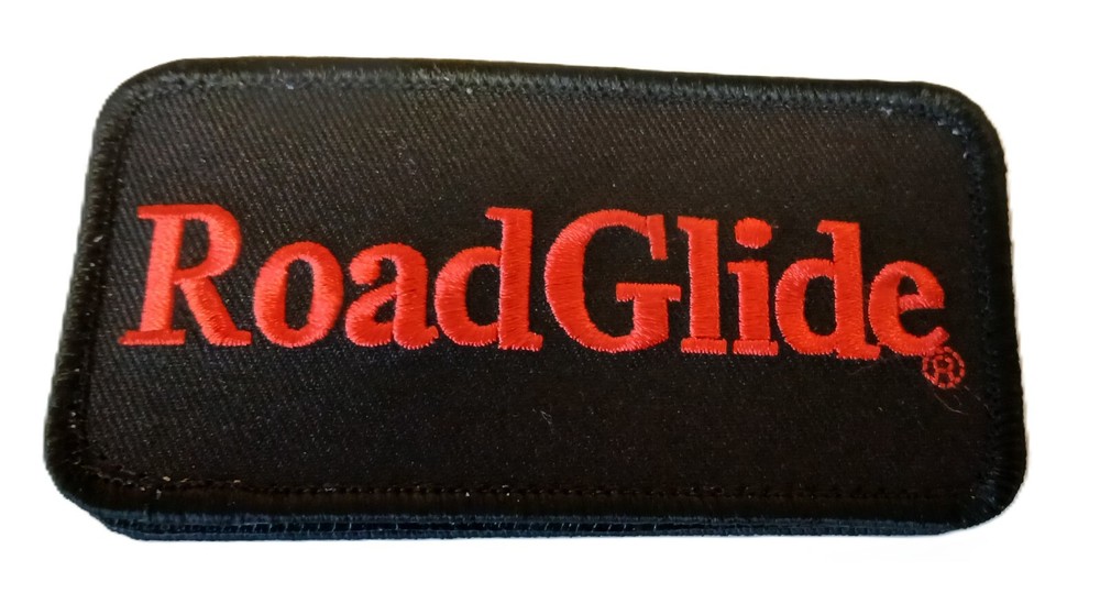 Rare road glide hook fastener patch 4 inch