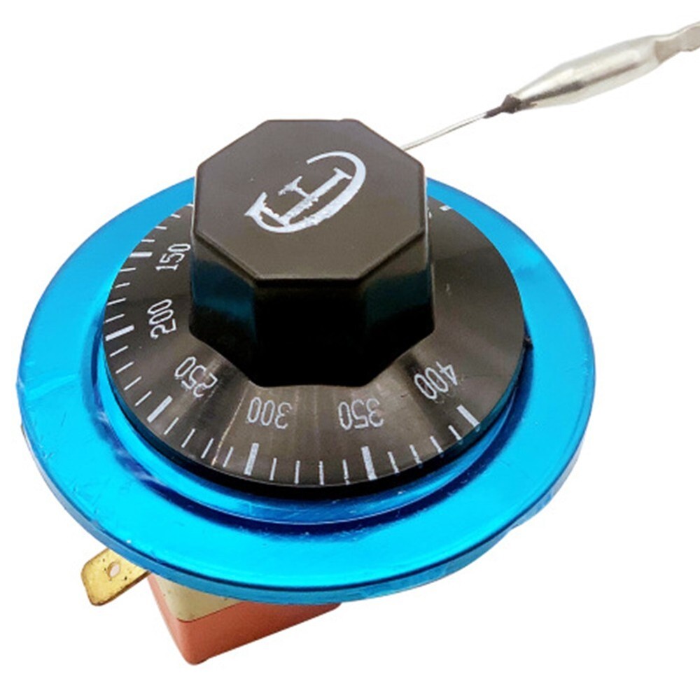 Electric Oven Thermostat Adjustable Temperature Controller Switch 50~400?? 2-Pin