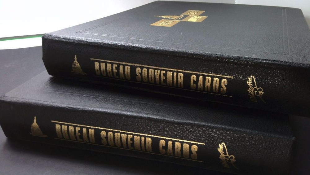 Albums White Ace for Bureau Souvenir Cards 1936 to 1988 150+ pages used