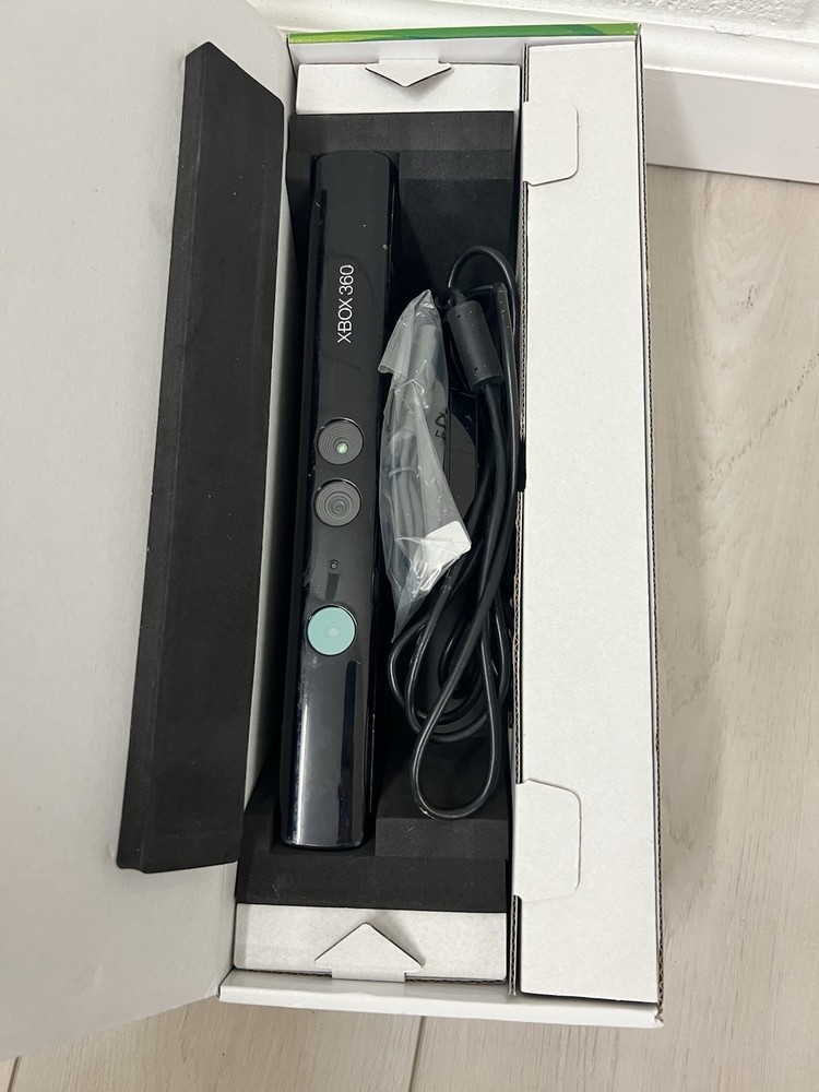 Xbox 360 Kinect Sensor Bundle with Let’s Cheer & Your Shape Games Tested Works