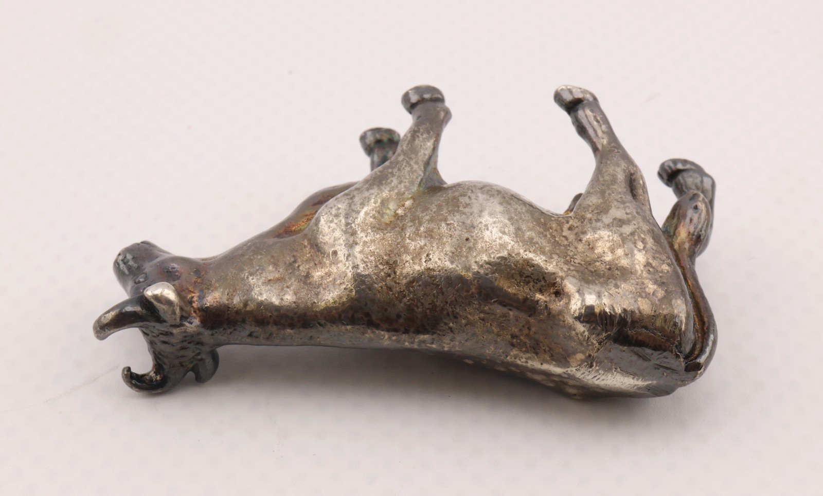 Dublin Ireland Sterling Silver Bull Figurine 1.8 ozt