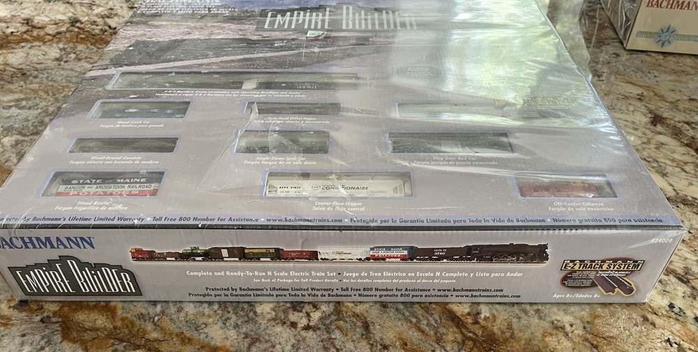 Bachmann Empire Builder N Scale Train Set