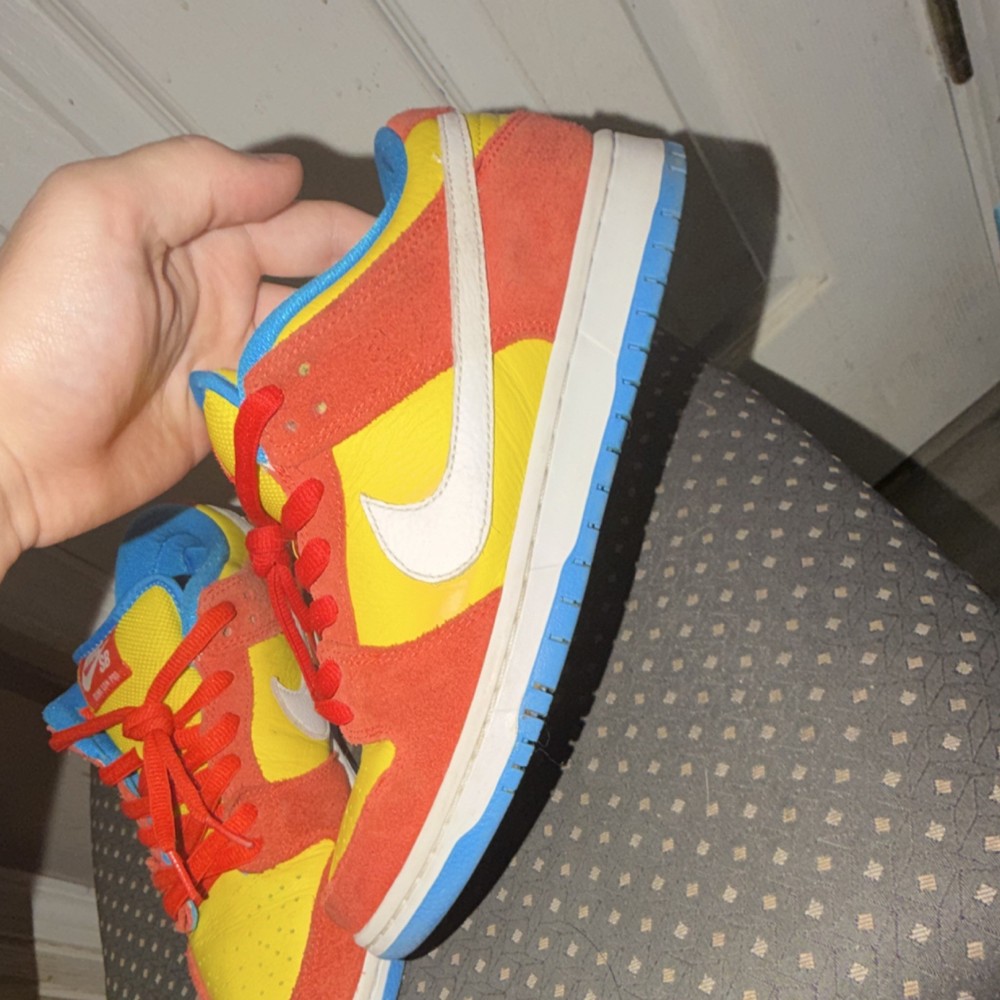 Nike SB Dunk Low Pro Bart simpsons Size 8.5 M