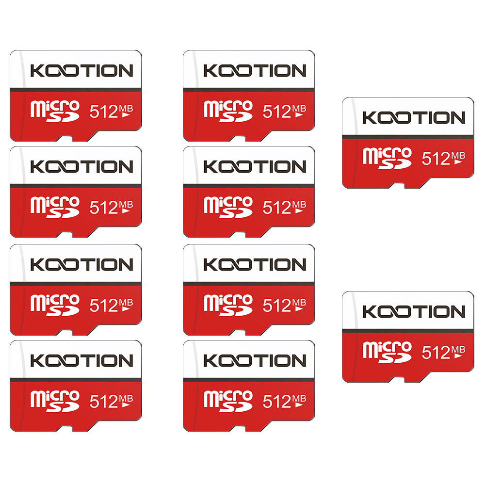 5PCS 512MB Micro SD Card TF Card Class 4 Memory Card +Adapter
