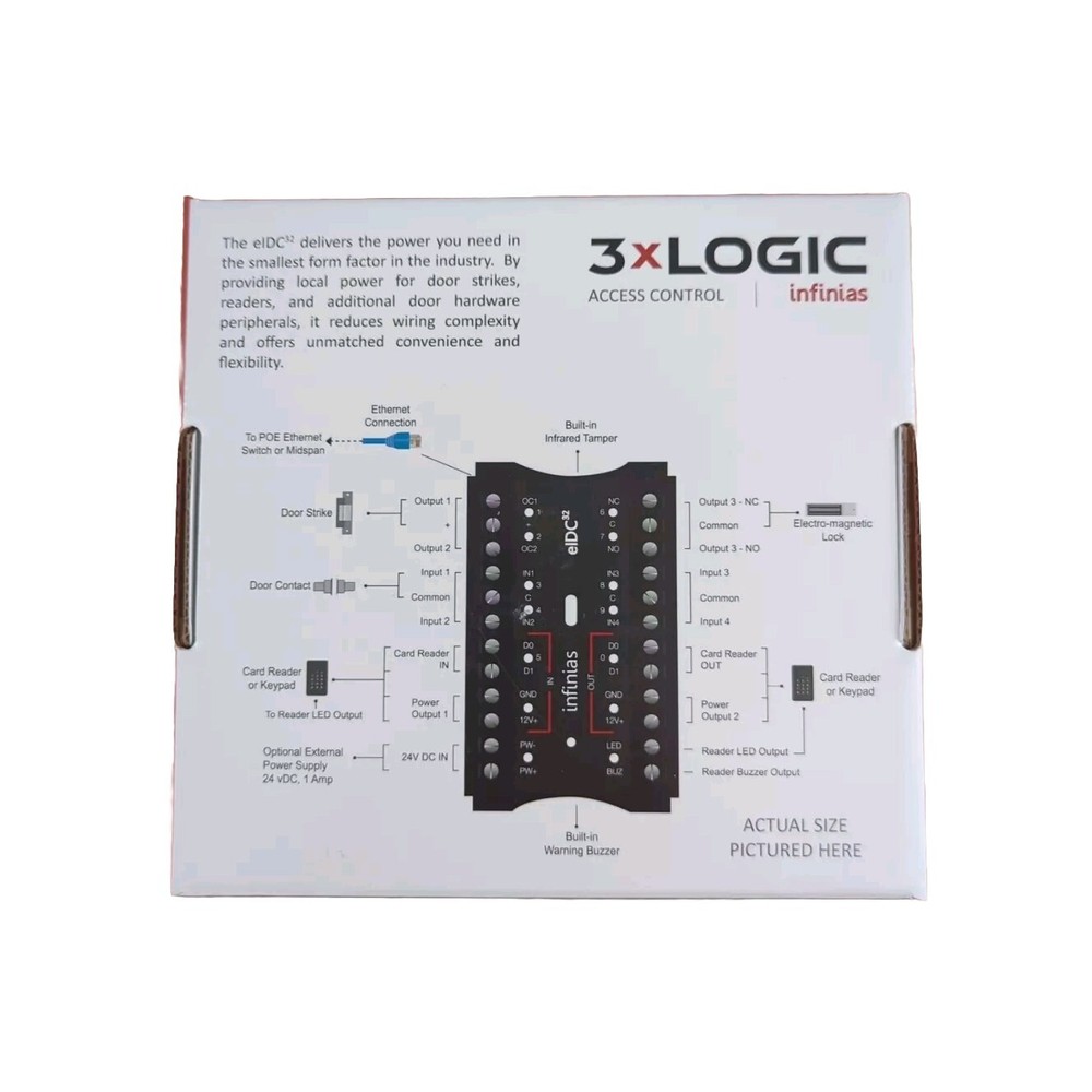 3xLogic S-EIDC32 Infinias eiDC32 Door Controller