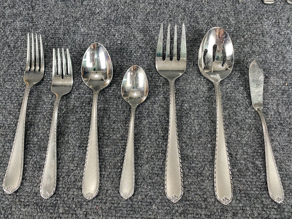 Hampton Silversmiths * RACHELLE FROST Stainless Flatware CHOICE - CHOOSE (39)