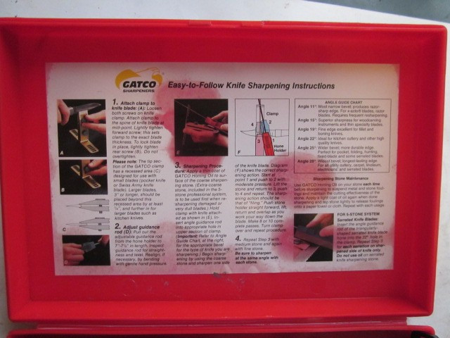 Gatco Knife Sharpening System