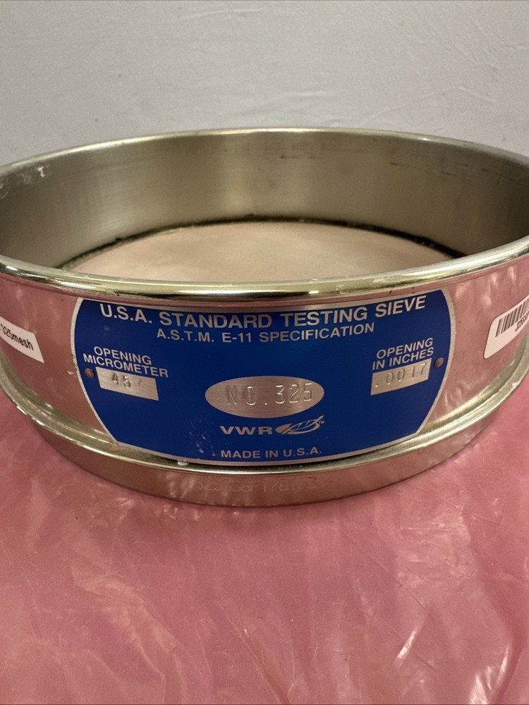 VWR - No. 325 - Standard Testing Sieve - 45 Micrometer