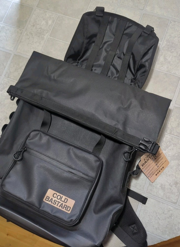 Cold Bastard Dry Pack Waterproof Backpack Black Large