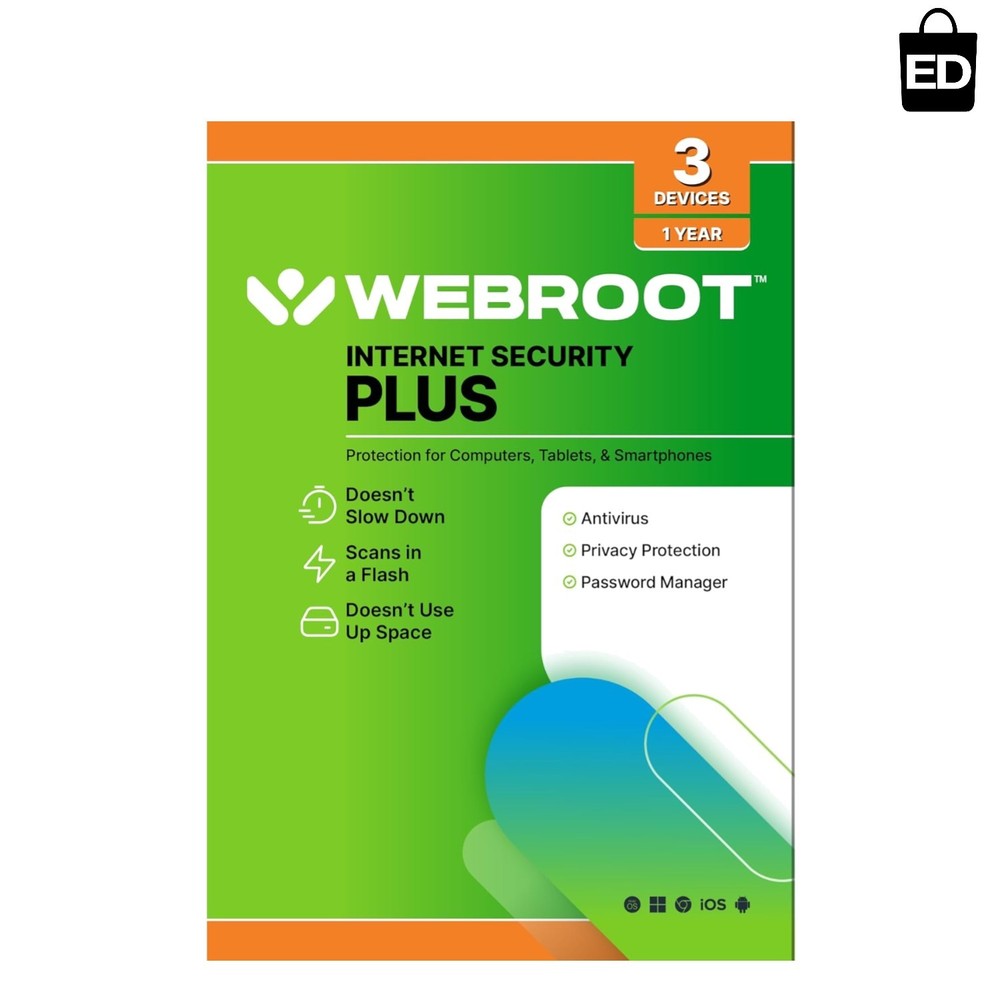 Internet Security Plus 2026: Comprehensive Antivirus & Password Manager for 3...