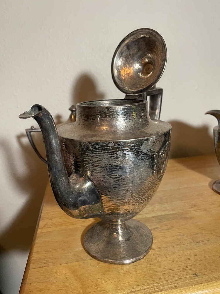 Sheffield Silver plate Teapot 4 Pieces