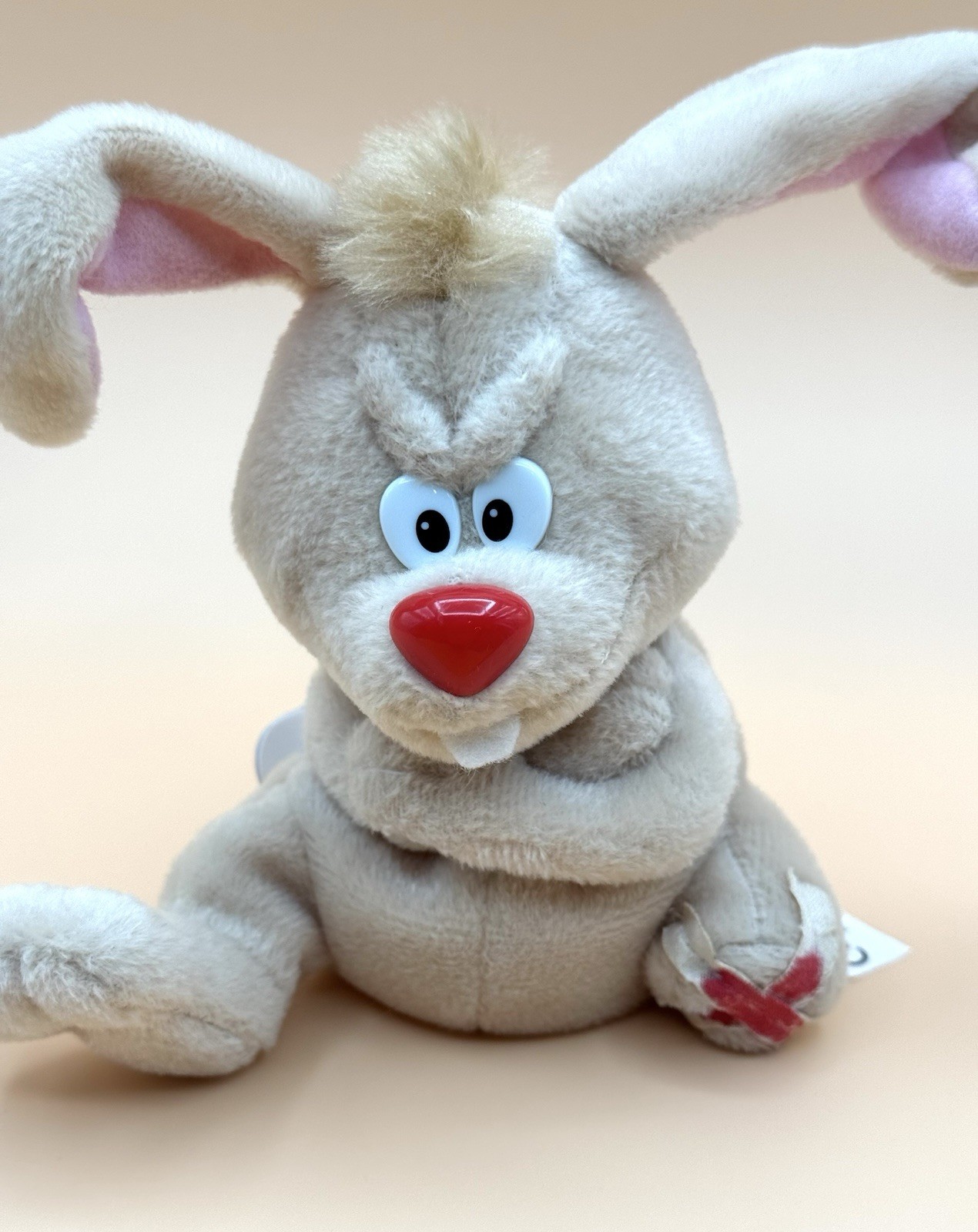 Meanies Series 1 1/2 LUCKY The RABBIT Bean Bag Plush 1998 The Idea Factory MWMTs