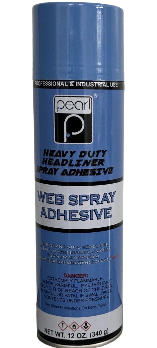 12oz Professional & Industrial Heavy-Duty Headliner Spray Adhesive - Upholstery