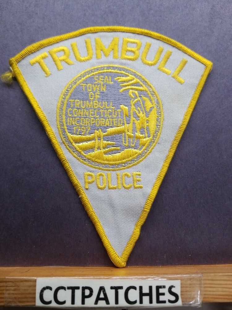 TRUMBULL, CONNECTICUT POLICE SHOULDER PATCH CT