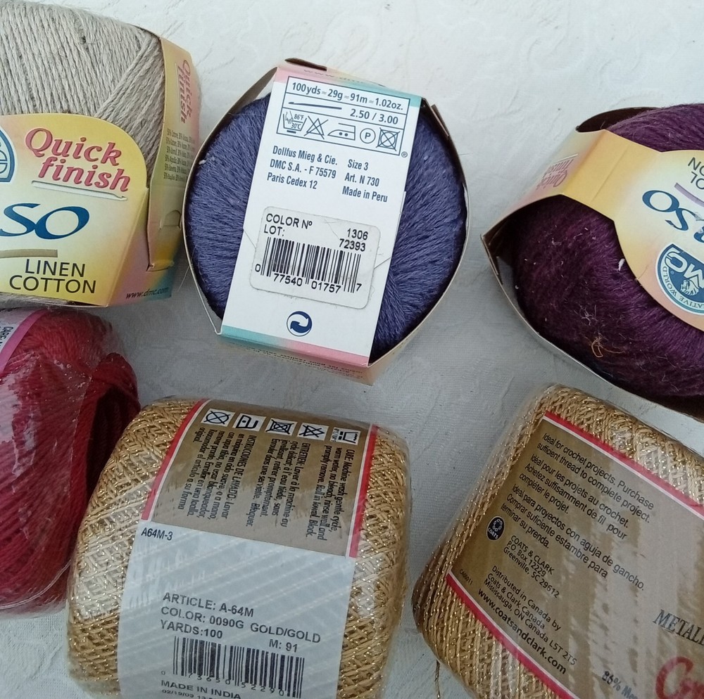 Senso Crochet Thread 6 New one open