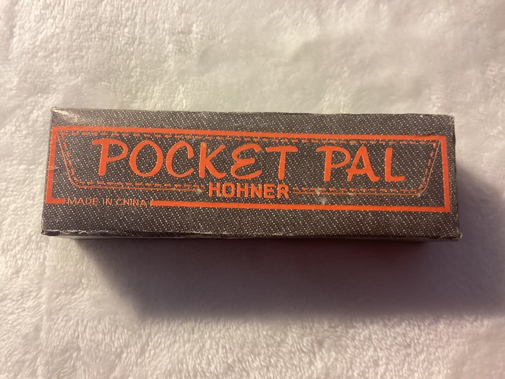 HOHNER Pocket Pal  Harmonica with Original Box INSTRUCTIONS