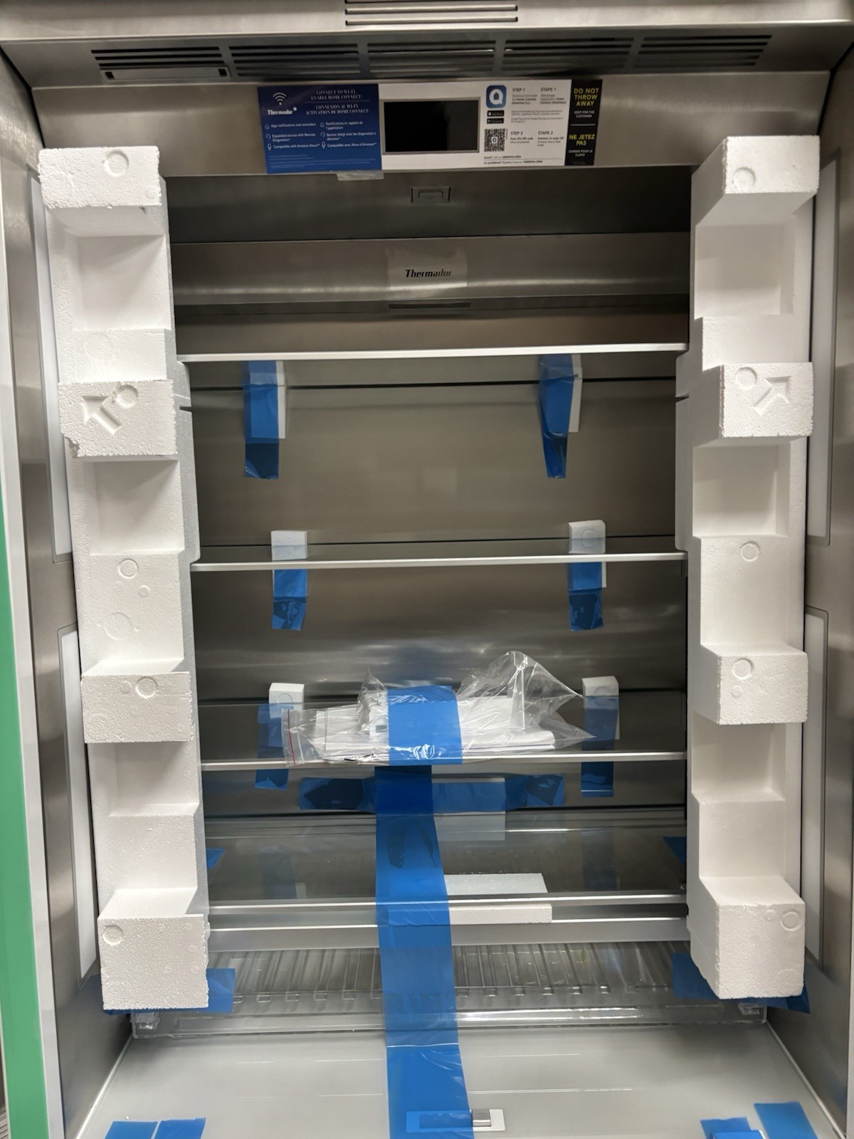 Thermador Freedom® Collection T36IR905SP 36" Panel Ready Built-In Smart Full Ref