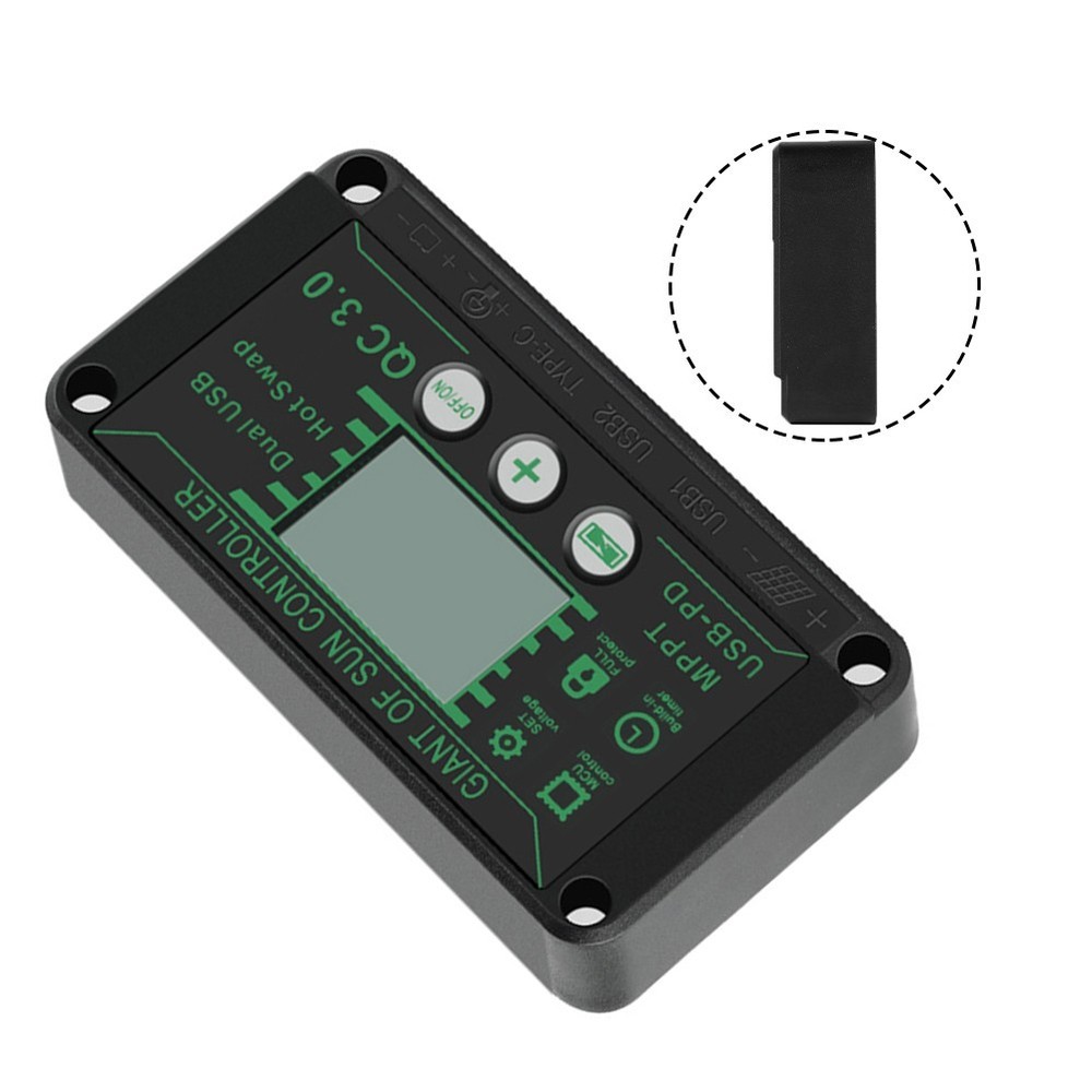 A Efficient Electronic Component MPPT Charge Controller Digital Display