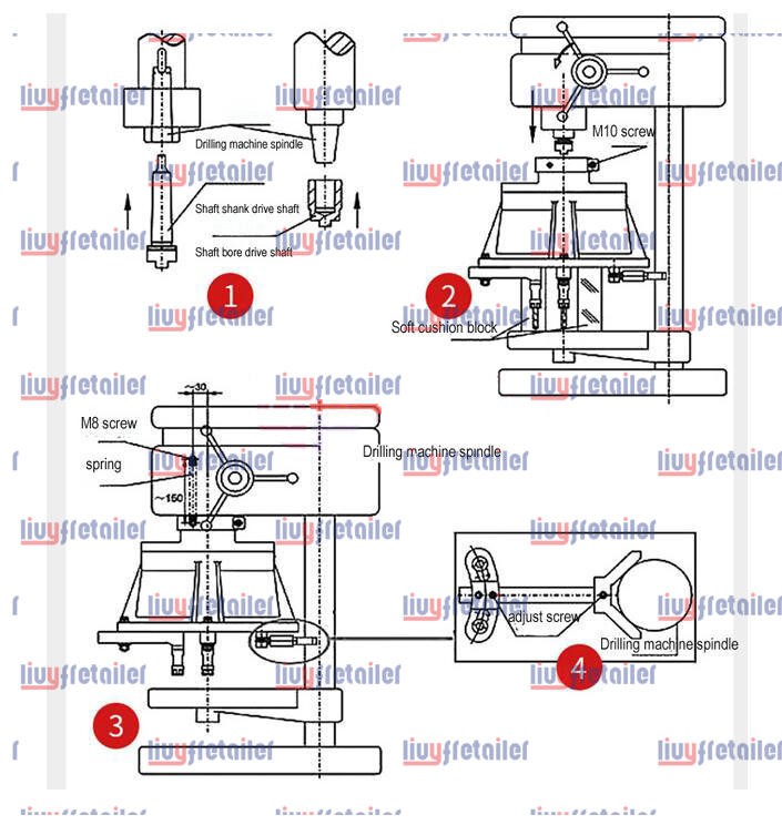 Two-Spindle Boring Machine Multi-spindle Drill Multi-Head Drill Tapping Machine