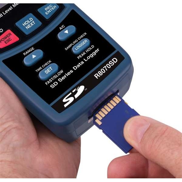 Reed Instruments R8070sd Data Logging Sound Level Meter