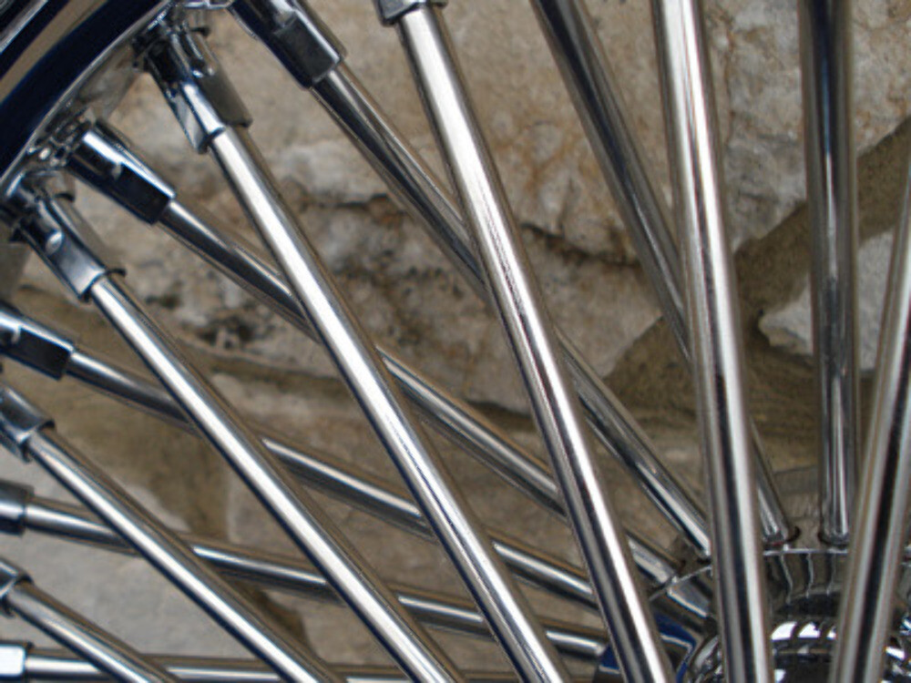 21X3.5 48 FAT SPOKE 00-07 WHEEL 120/70-21 SHINKO WW TIRE KIT FOR HARLEY TOURING