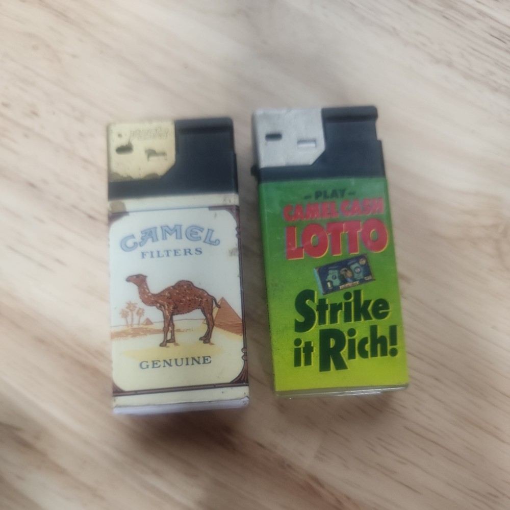 2 CAMEL LIGHTERS