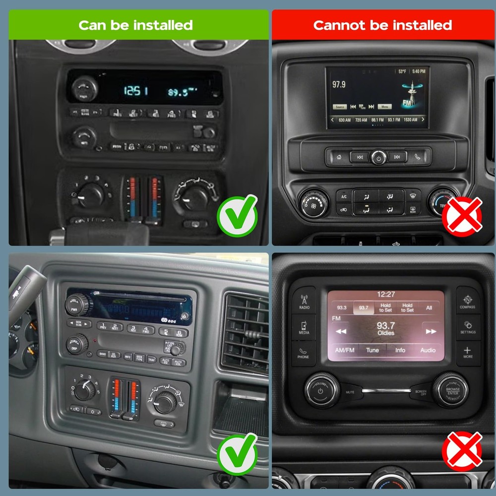 Android 14 2G+32G Double Din 7" Touchscreen Wireless Carplay Android Auto GPS