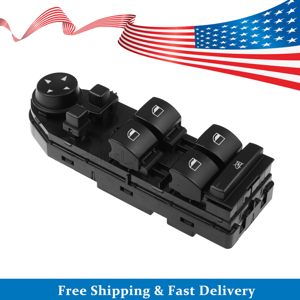 Master Power Window Control Switch Front Left 61313414355 for 2004-2010 BMW X3