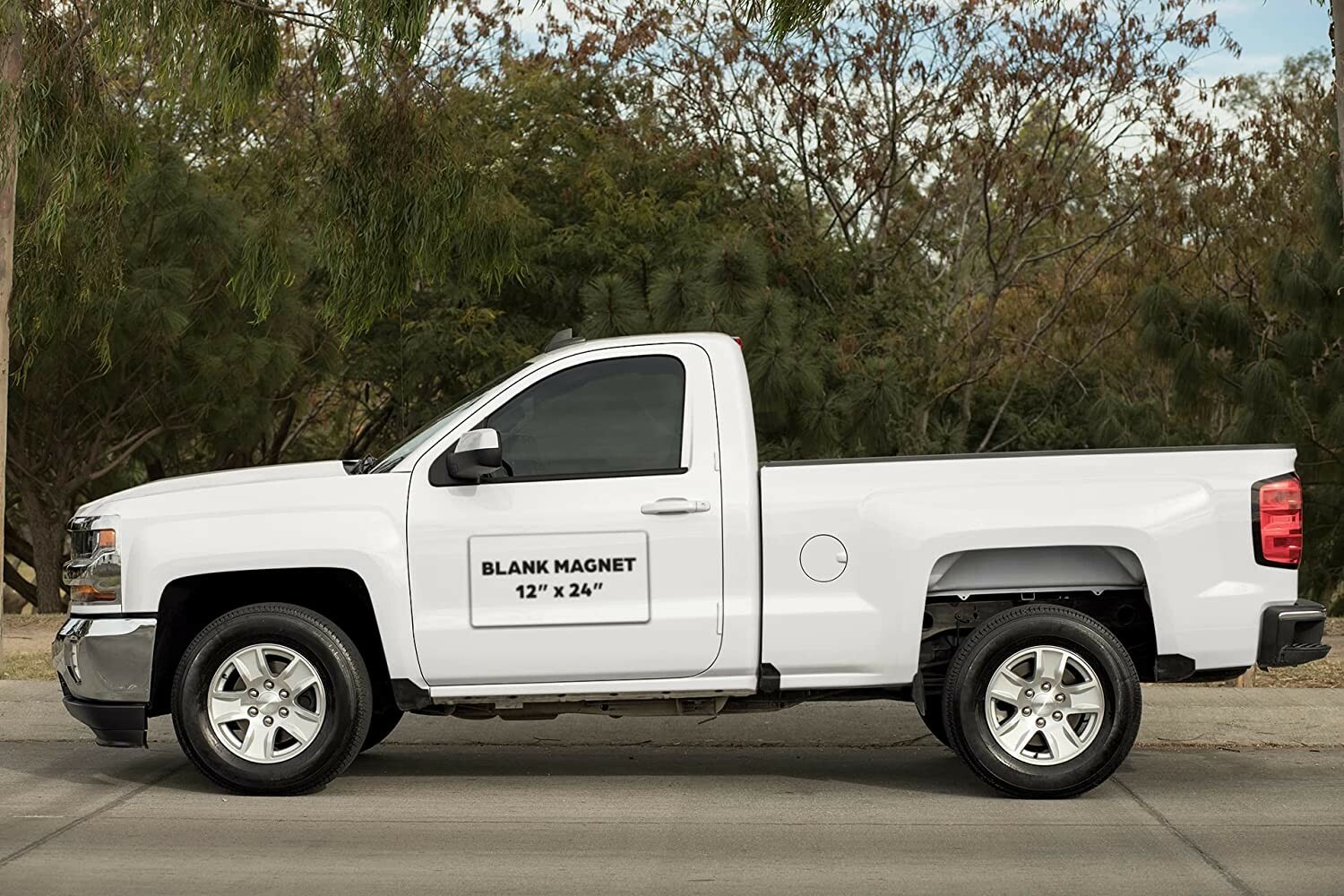 BLANK HEAVY DUTY VEHICLE MAGNET TRUCK CAR STICKER DECAL SIGN GRAPHIC