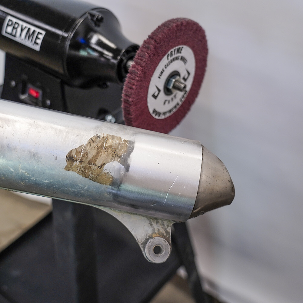 6" Fine Cleaning Wheel 400 Grit | Scotch Brite Buffing Polishing Buff Pad Buffer