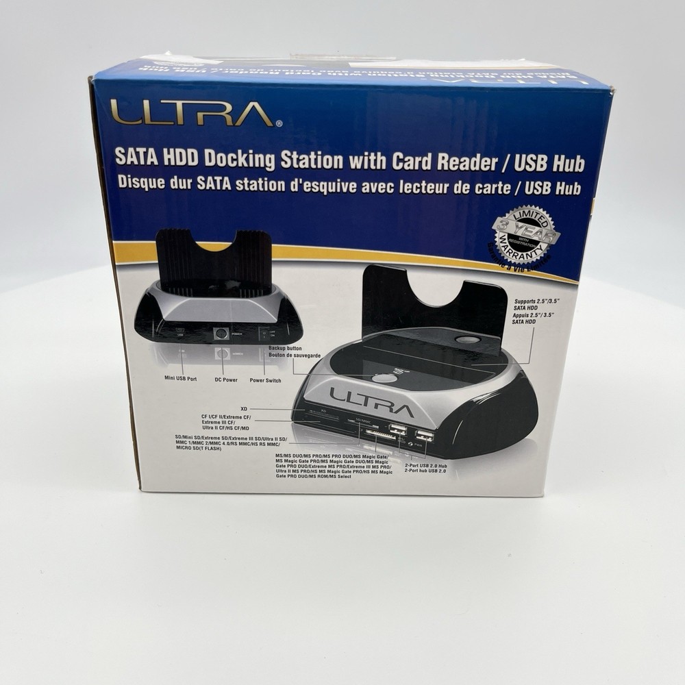 Ultra HDD W Card Reader USB Complete
