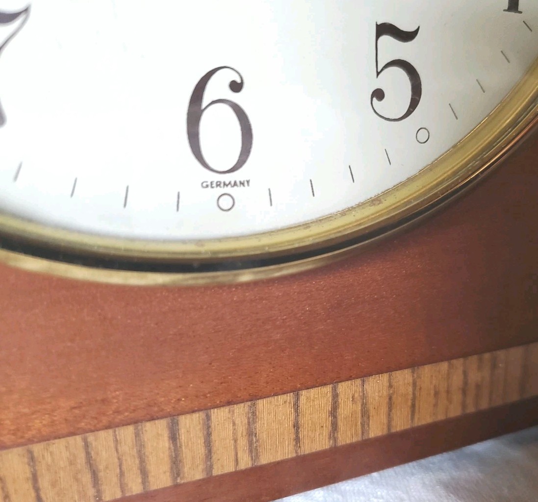 Seth Thomas Lynton 2W 8 Day Mantel Clock Triple Hammer Strike A‑208 Series