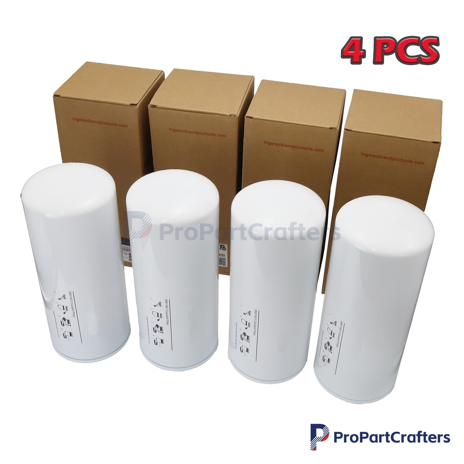4pcs Oil Filter NEW In Box For Ingersoll Rand 39911631